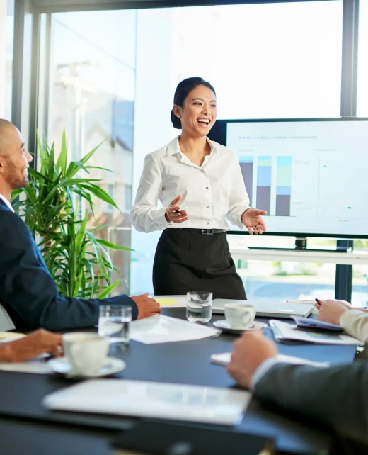 Cropped shot of a group of business colleagues meeting in the boardroom.